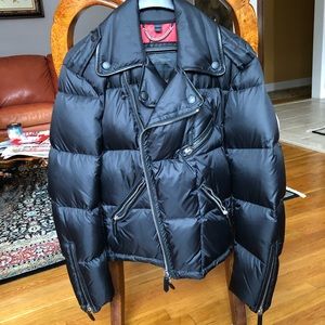 Men’s Burberry puffy down bomber jacket